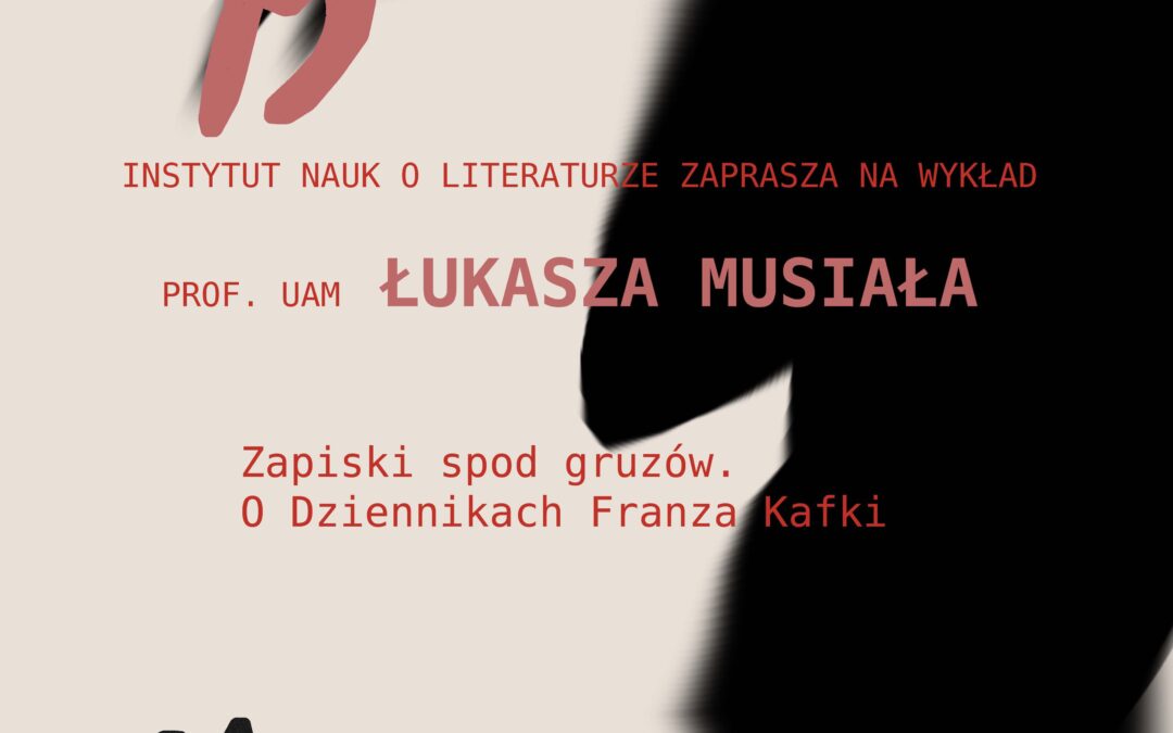 Zaproszenie na prelekcję prof. Łukasza Musiała z UAM
